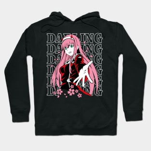 Zero Two Fanart Hoodie